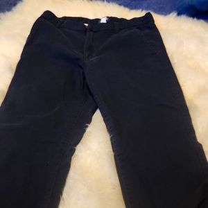 Blue slim fit pants